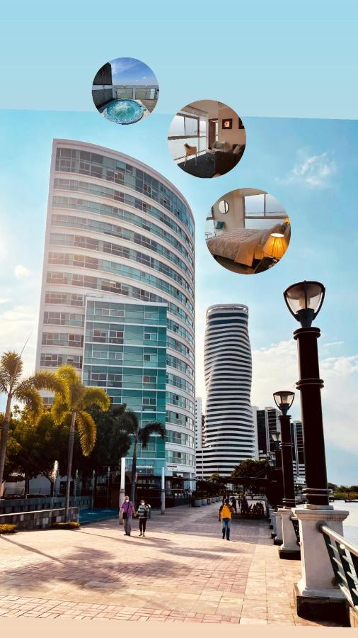 Apartamento Vista Al Rio Puerto Santana Riverfront 1 Guayaquil Kültér fotó